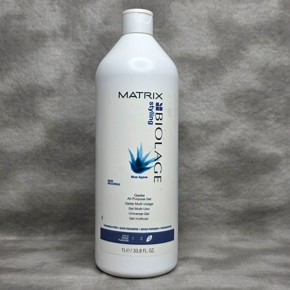 Matrix BIOLAGE Styling Blue Agave GELEE Firm Hold Gel 33.8 fl oz / 1L - Picture 1 of 2